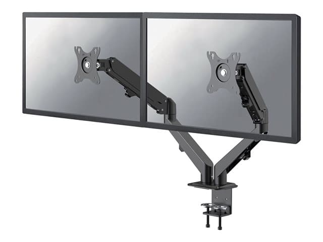 NEOMOUNTS BY NEWSTAR - Neomounts DS70-700BL2 mounting kit - full-motion adjustable dual arm - for 2 LCD displays - black