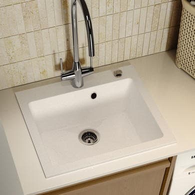 Enza Laurie Composite Sink with Drainer