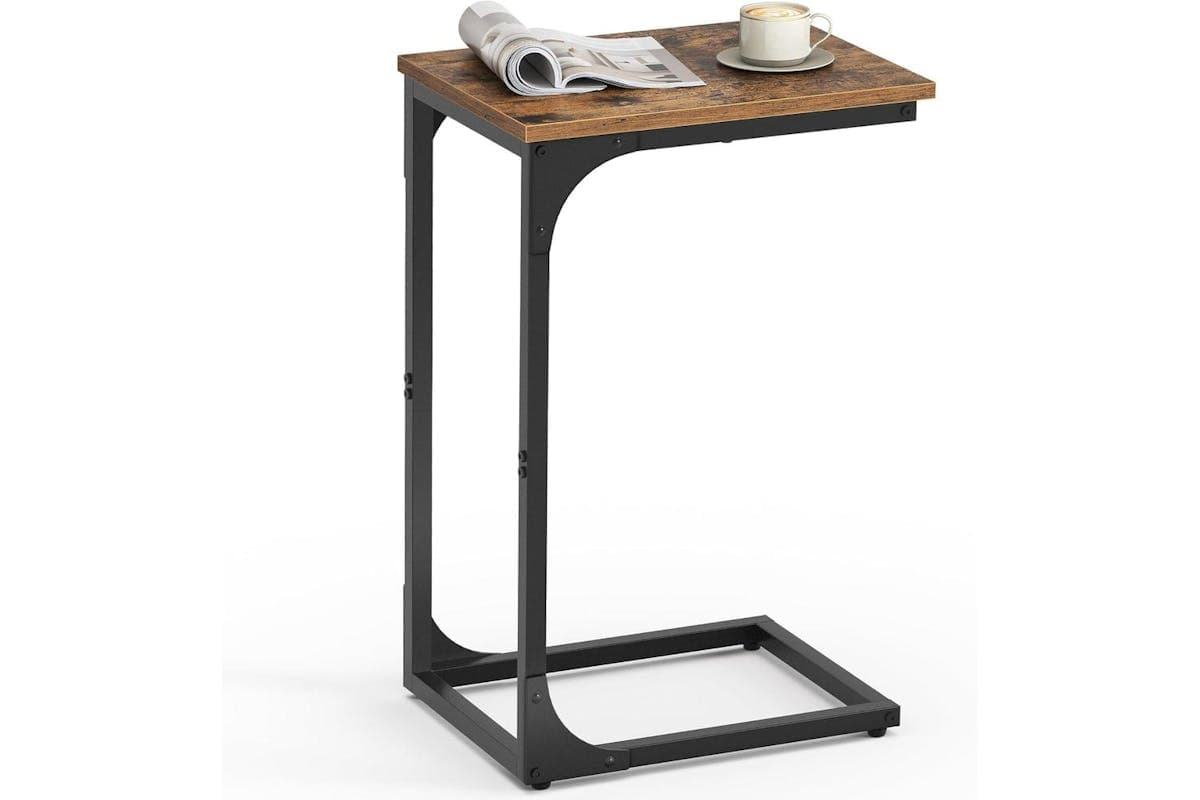 Vasagle End Table | Side Table | Steel And Particleboard | 30 X 40 X 62 Cm