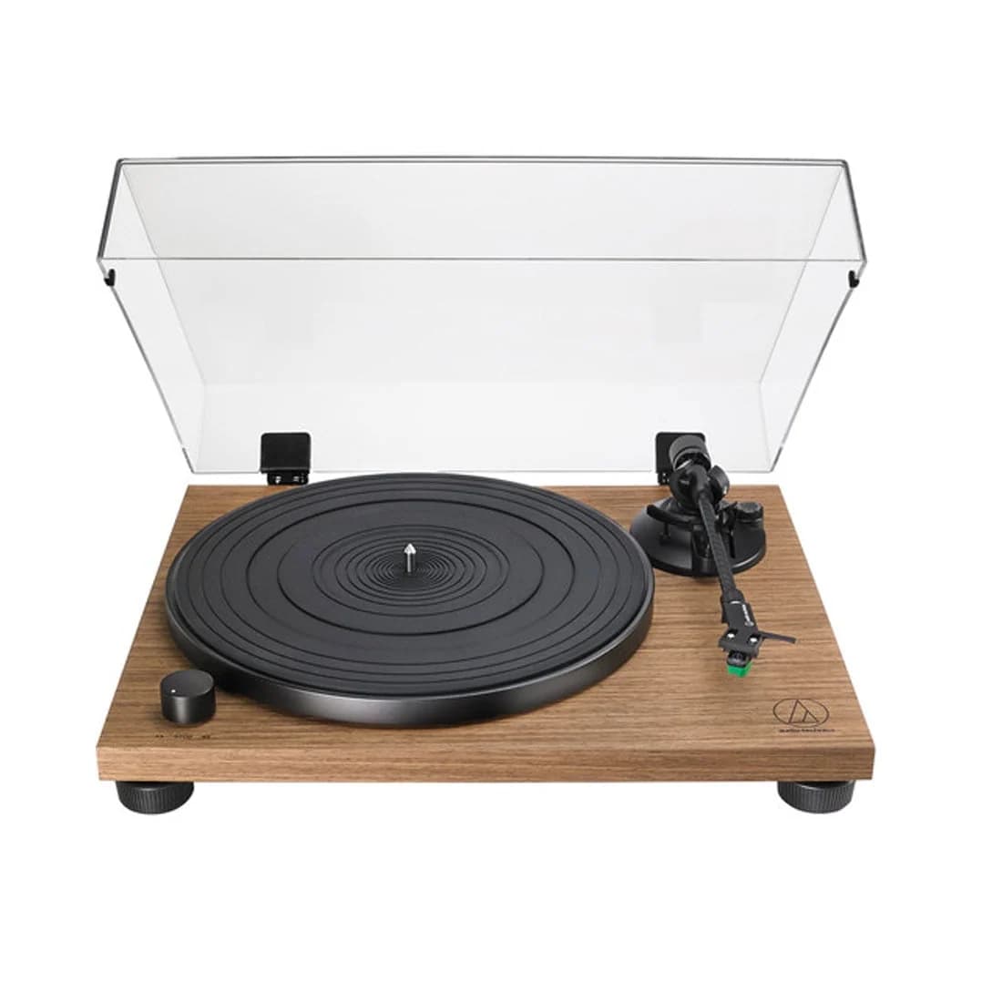 Audio-Technica AT-LPW40WN Fully Manual Belt-Drive Turntable, Walnut | AT-LPW40WN