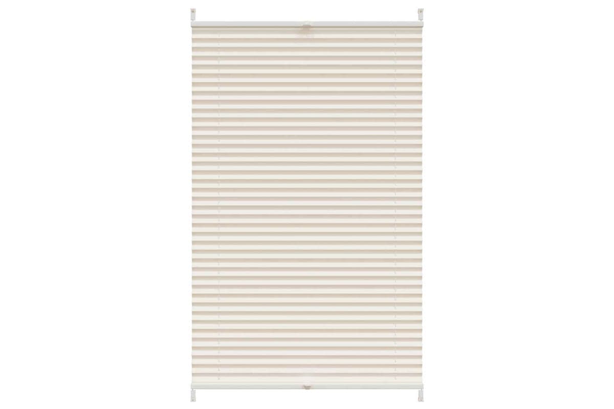 Vidaxl Plisse Blind 90x100cm Creme