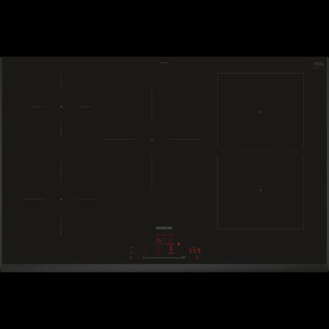 Siemens IQ500 80cm Induction Hob - Black | ED851HWB1E