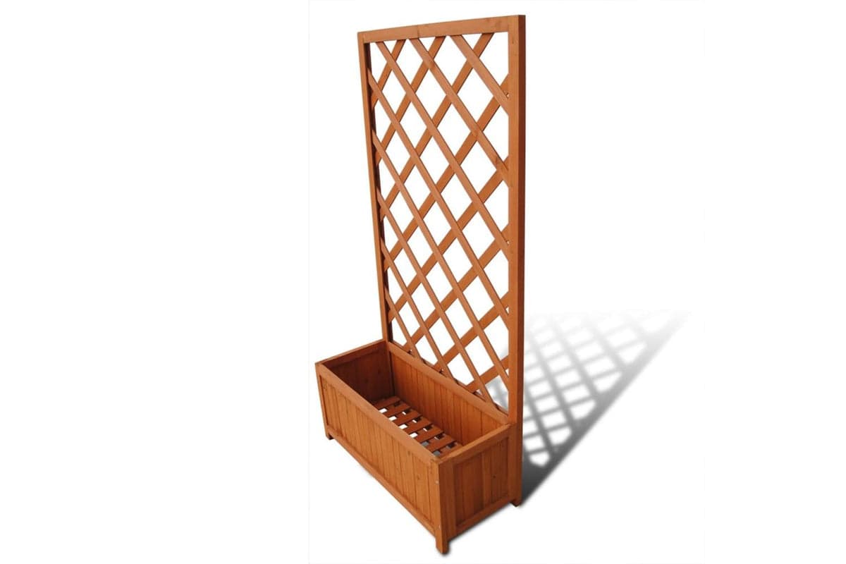 vidaXL 41298 Trellis Planter 70 X 30 X 135cm