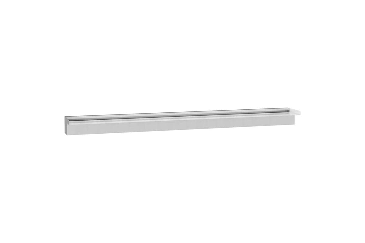vidaXL 151937 Rectangular Waterfall Pool Fountain Stainless Steel 110cm