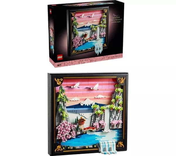LEGO Art 31218 Japanese Cherry Blossom Landscape Set for Adults