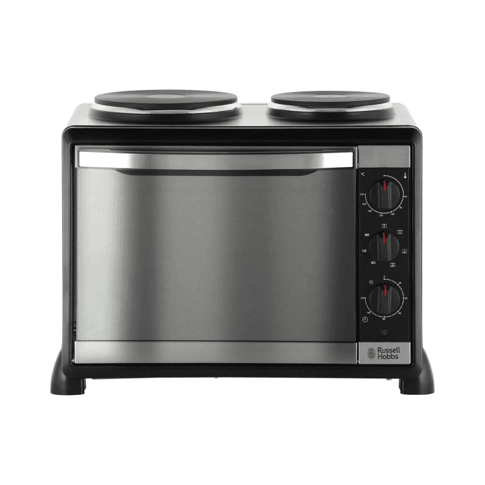 Russell Hobbs 22780, Mini Kitchen Electric Oven, Black Metal