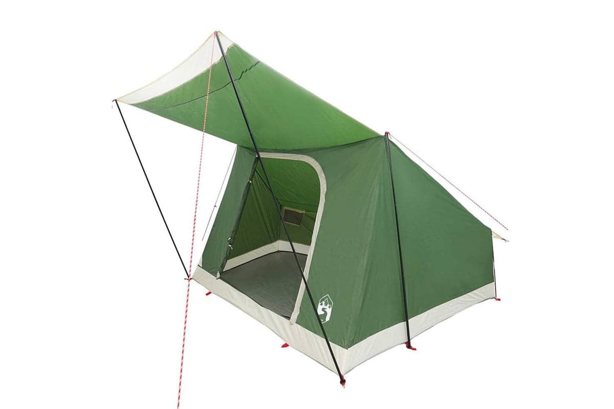 Vidaxl Camping Tent With Roof Green 282 X 225 X 154 Cm Taffeta