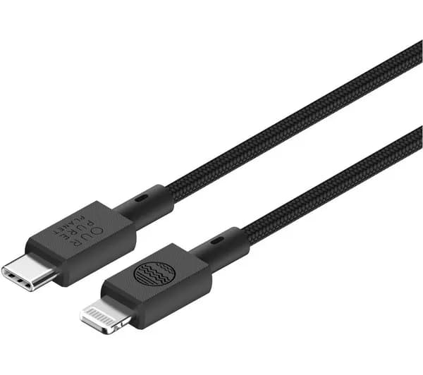 OUR PURE PLANET USB-C to Lightning Braided Cable