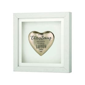Christening Bronze Framed Plaque