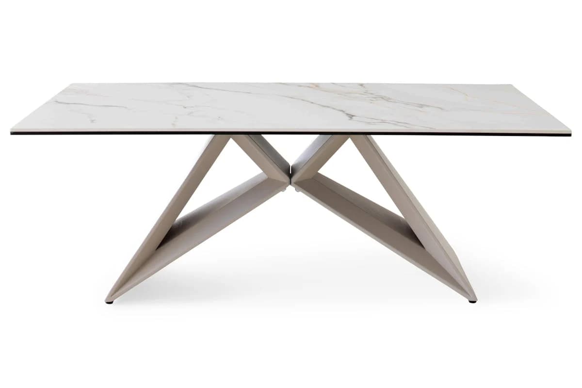 Milano Coffee Table | White/Beige