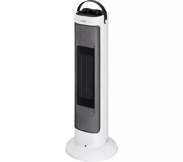 LOGIK L20CTH23 Portable Ceramic Fan Heater - White