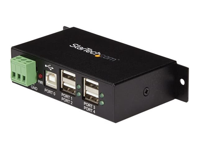 STARTECH.COM - Startech Rackmount USB 2.0 Hub - 4 Port Rugged Industrial USB 2.0 Hub - hub - 4 ports