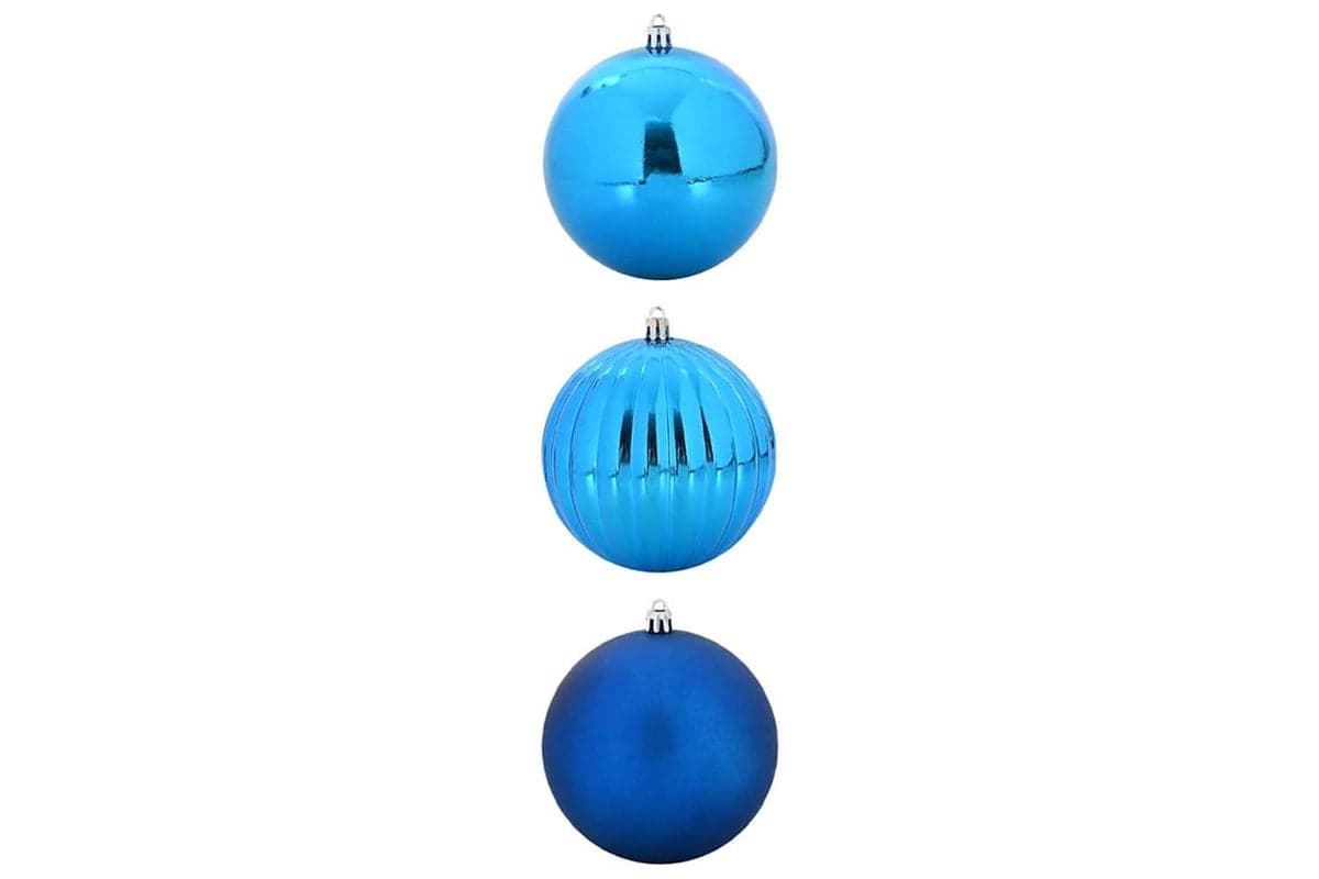 Vidaxl Christmas Bauble Set 3 Pcs Blue