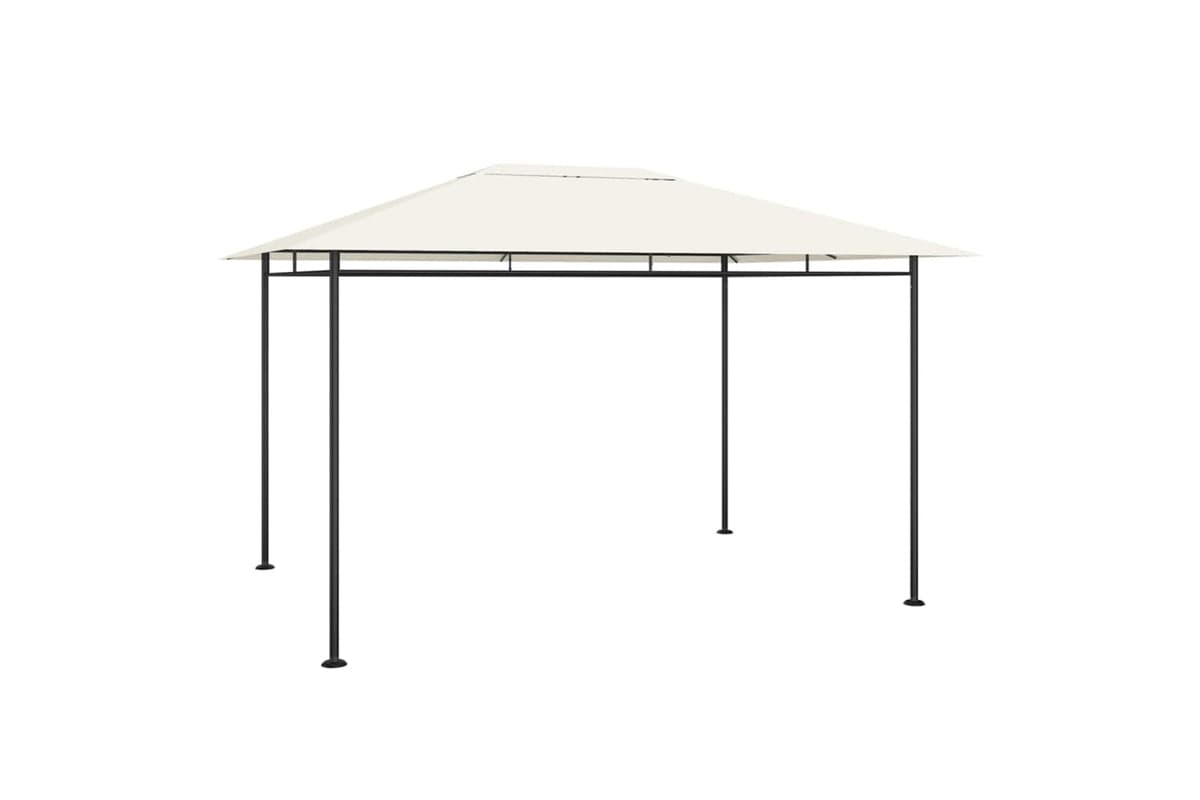Vidaxl 313921 Gazebo 384x281x270 Cm Cream