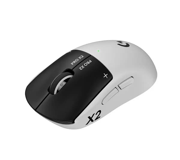 LOGITECH G Pro X2 Superstrike Wireless Optical Gaming Mouse - Lunar Eclipse