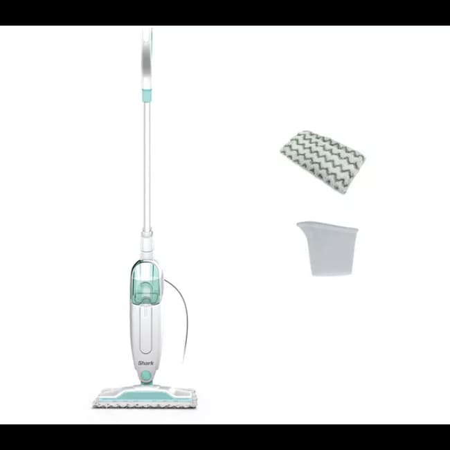 Shark Classic Steam Mop | White & Mint Green | S1000UK