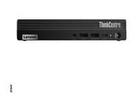 LENOVO - ThinkCentre M75q Gen 5 12RQ - Tiny Ryzen 5 8500GE / up to 5 GHz - RAM 16 GB - SSD 512 GB - TCG Opal Encryption 2, NVMe - Radeon 740M - Gigabit Ethernet, IEEE 802.11ax (Wi-Fi 6E), Bluetooth 5.3 - Win 11 Pro - monitor: none - keyboard: UK - black - L