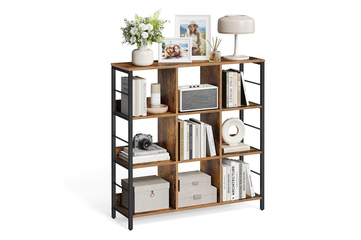Bookcase | Bookcase | Particleboard And Steel | 100 X 30 X 103.1 Cm