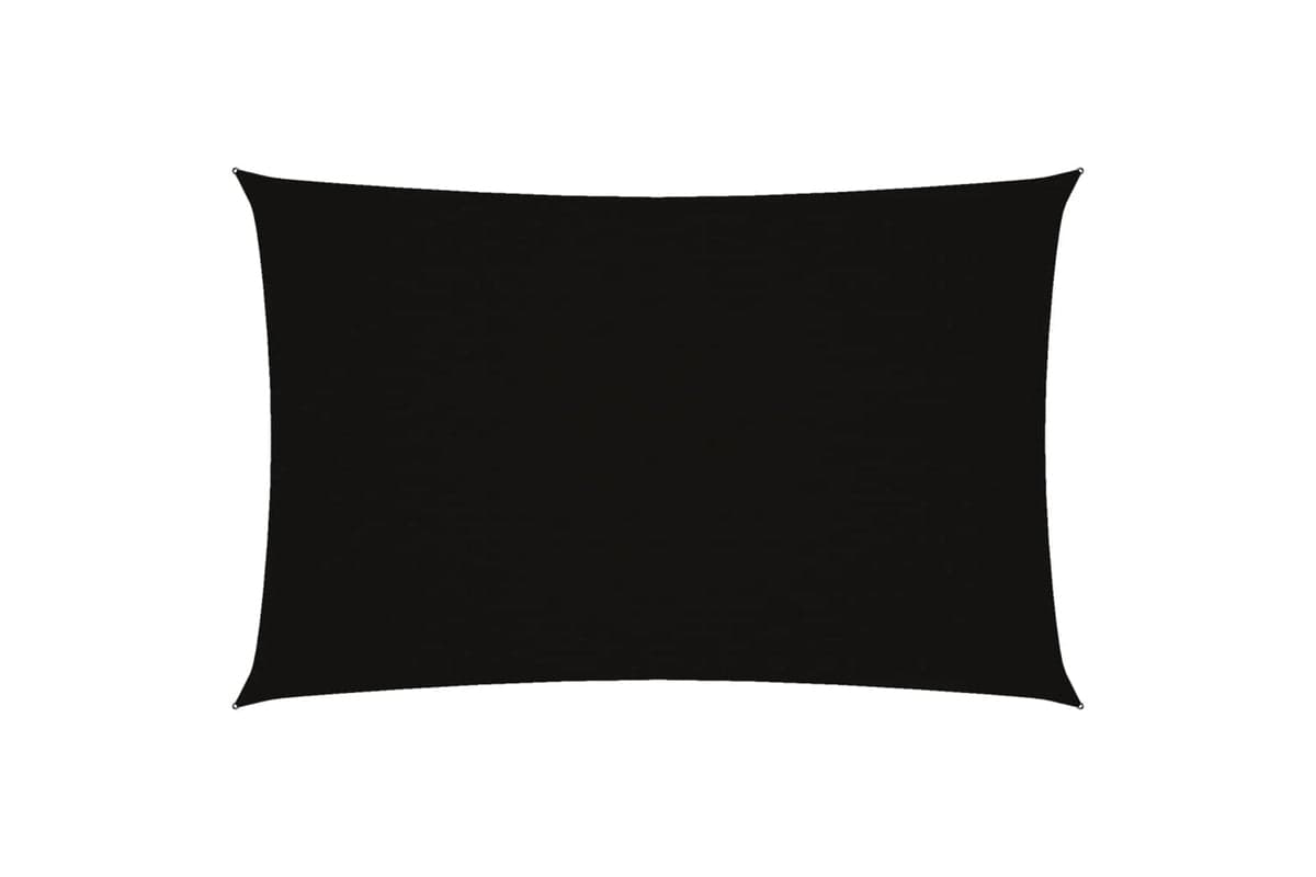 Vidaxl 135768 Sunshade Sail Oxford Fabric Rectangular 4x7 M Black