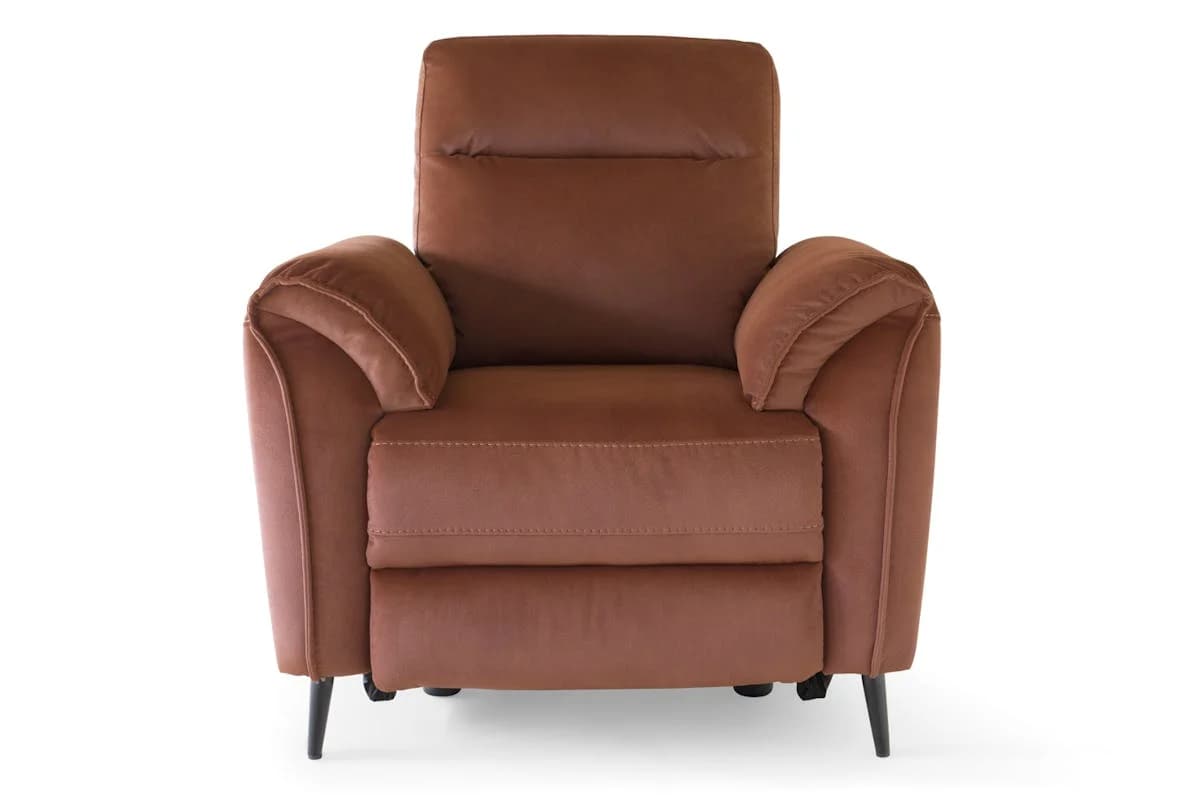 Arbour Armchair | Power Recliner | Fabric | Rust