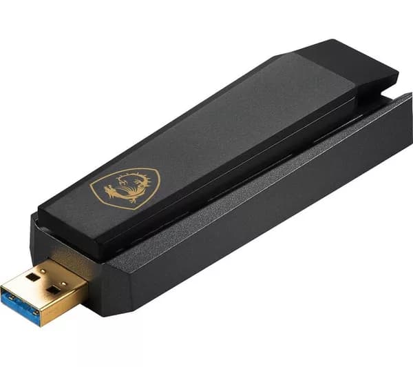 MSI AXE5400 USB Wireless Adapter - Tri-band