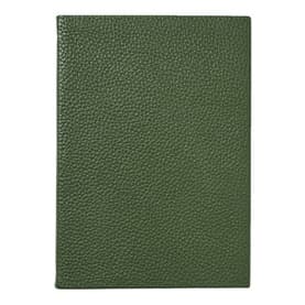 A5 Pebbled Leather Bound Notebook