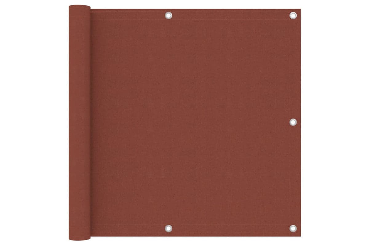vidaXL 134978 Balcony Screen Terracotta 90x500cm Oxford Fabric