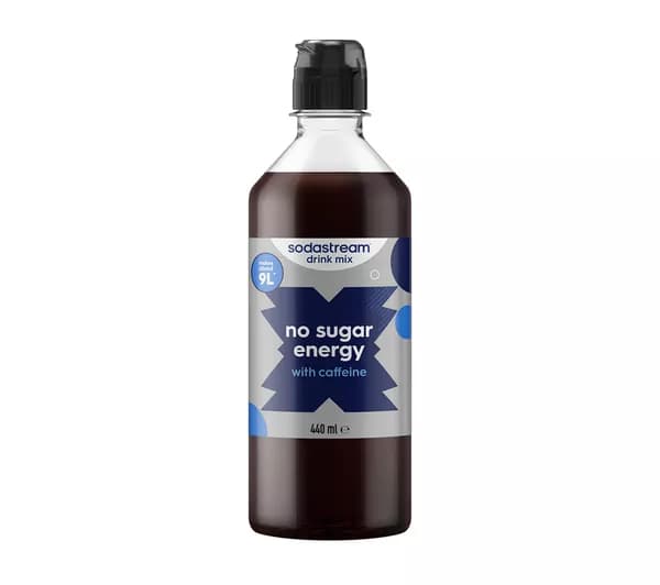 SODASTREAM Classics No Sugar Energy Syrup - 440 ml