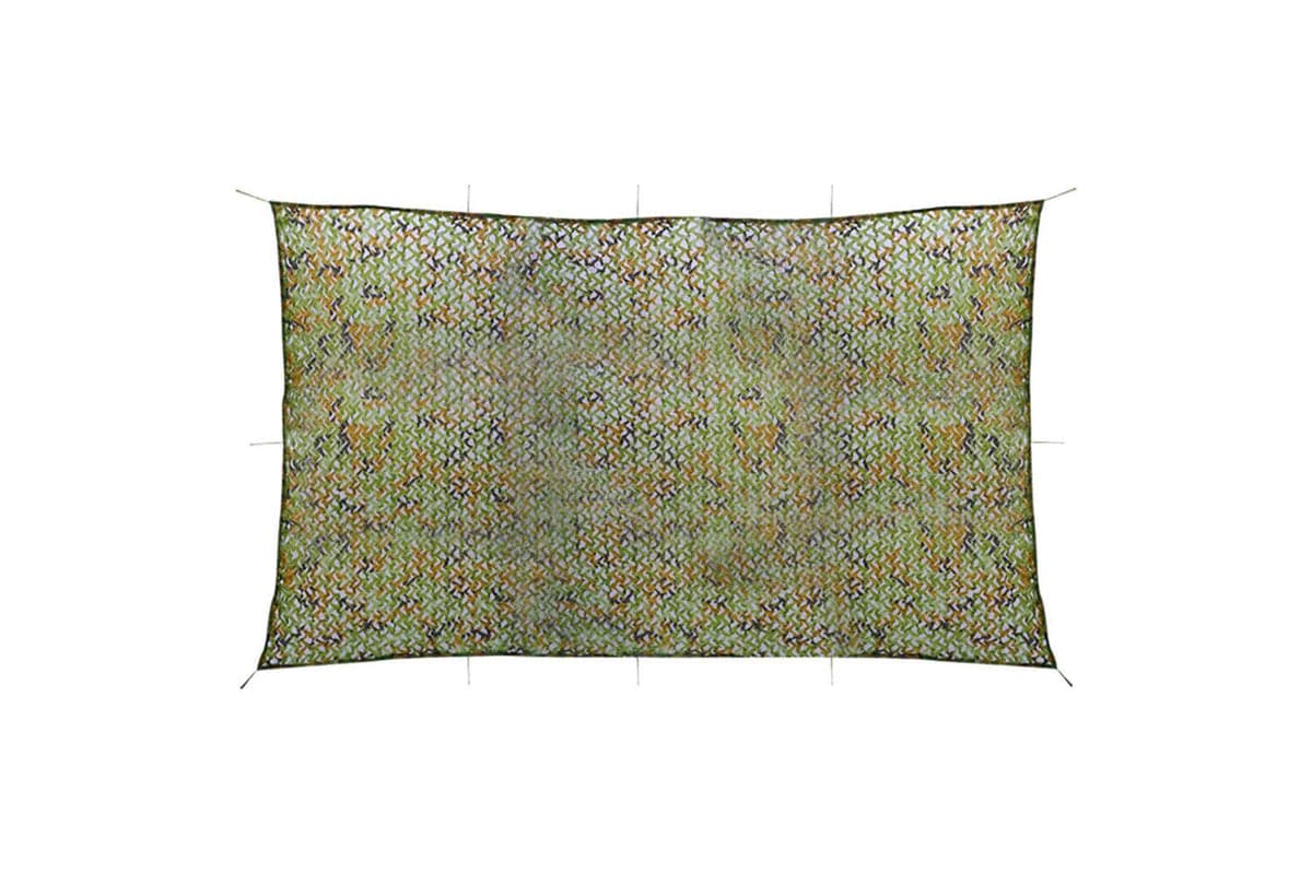 Vidaxl 135889 Camouflage Net With Storage Bag 3x7 M Green