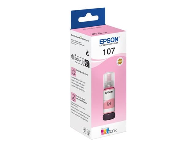 EPSON - EcoTank 107 - light magenta - original - ink refill