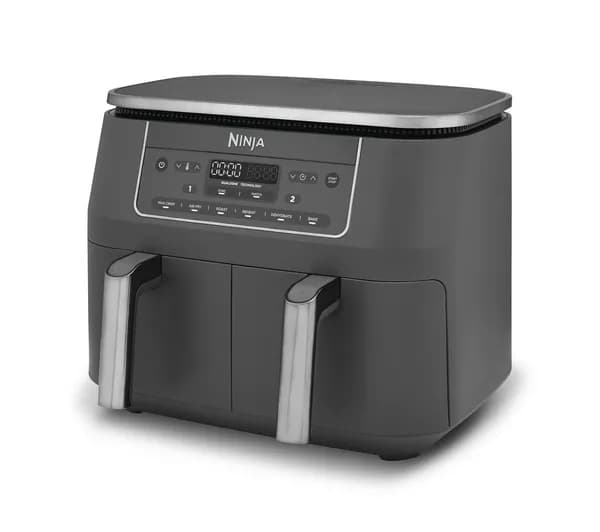 NINJA 6-in-1 Dual Zone DZ300UK Air Fryer - Gun Metal Grey