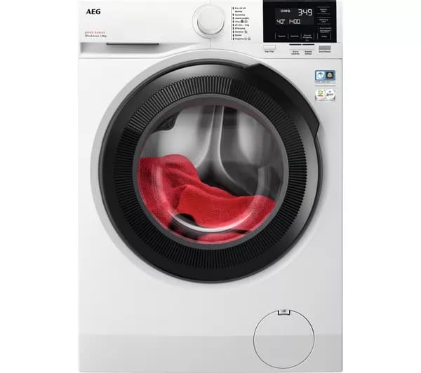 AEG 6000 ProSense LFR61844B 8 kg 1400 Spin Washing Machine - White