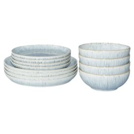 Halo Speckle Coupe Tableware 12-Piece Set