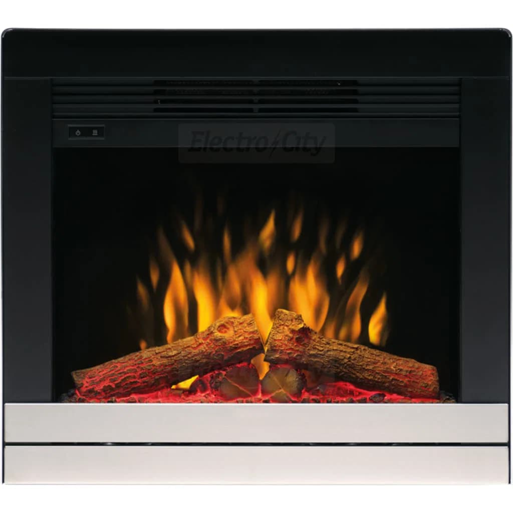 Dimplex Scala 22 Inch Inset Electric Fire with Optiflame | Chrome