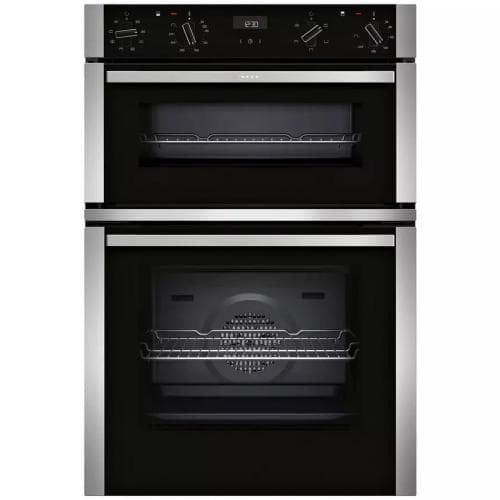 NEFF            N50 BUILT IN DOUBLE OVEN - STAINLESS STEEL - EYE LEVEL