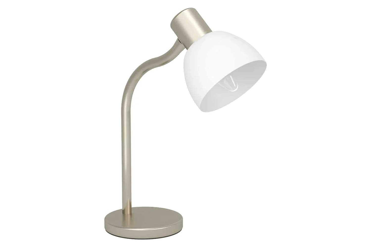 Eglo | Macere Desk Lamp | Nickel/White