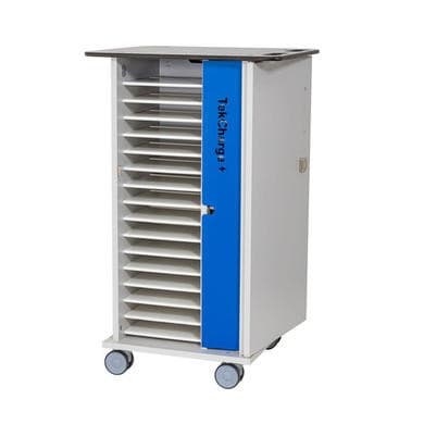 TekCharge Single Door 16 Tablets up to 13" Charging Trolley