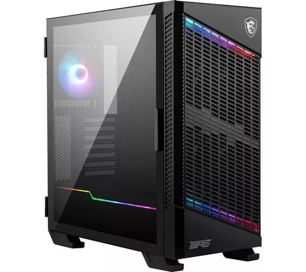 MSI MPG VELOX 100P Airflow ATX Mid-Tower PC Case - Black