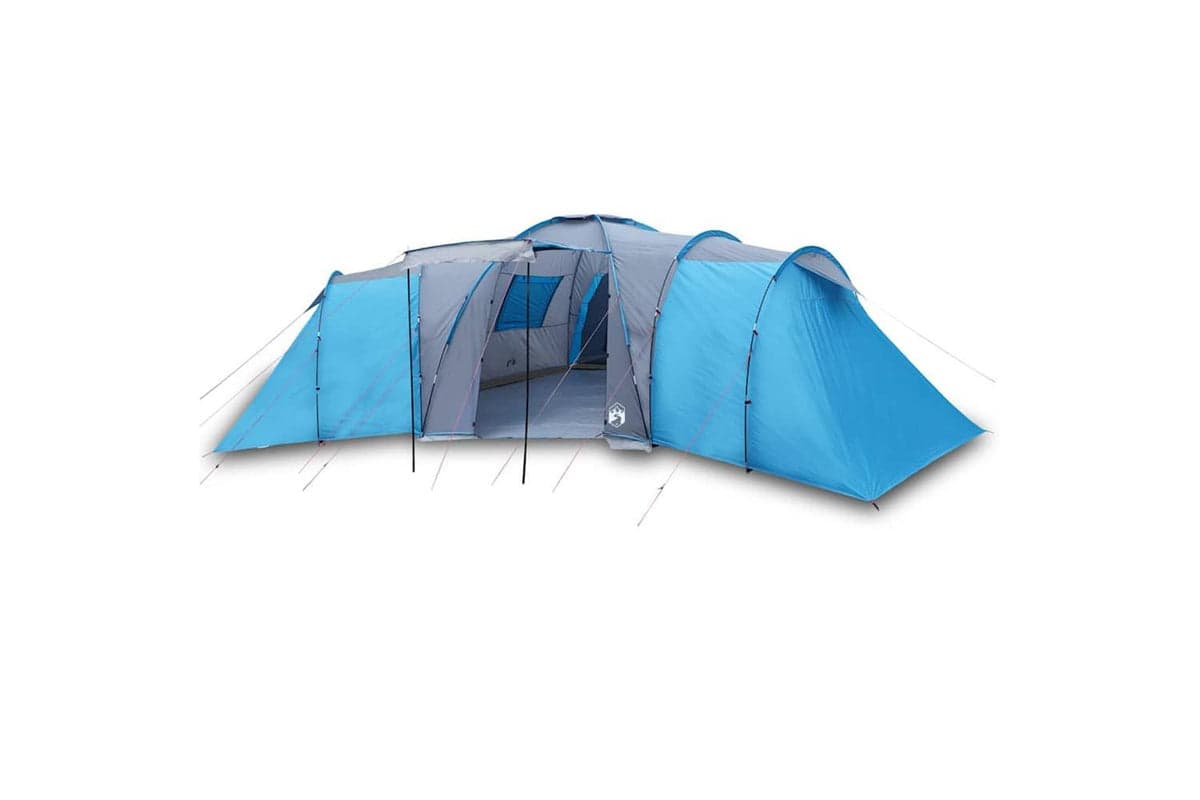 Vidaxl Family Tent Dome 12-person Blue Waterproof