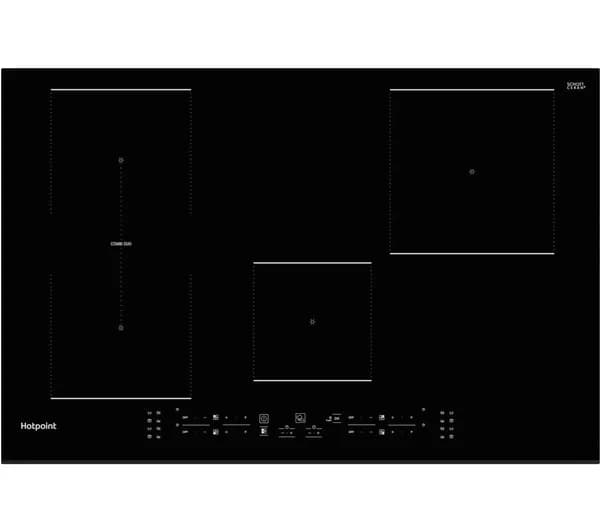 HOTPOINT MyMenu TB 3977B BF 77 cm Electric Induction Hob - Black