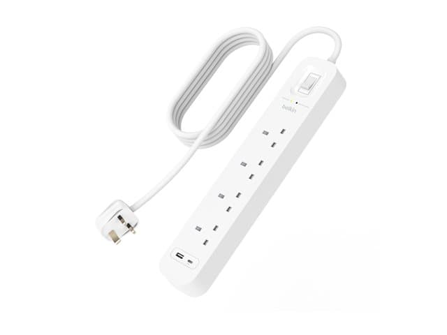 BELKIN - Connect - surge protector - with USB-C and USB-A ports