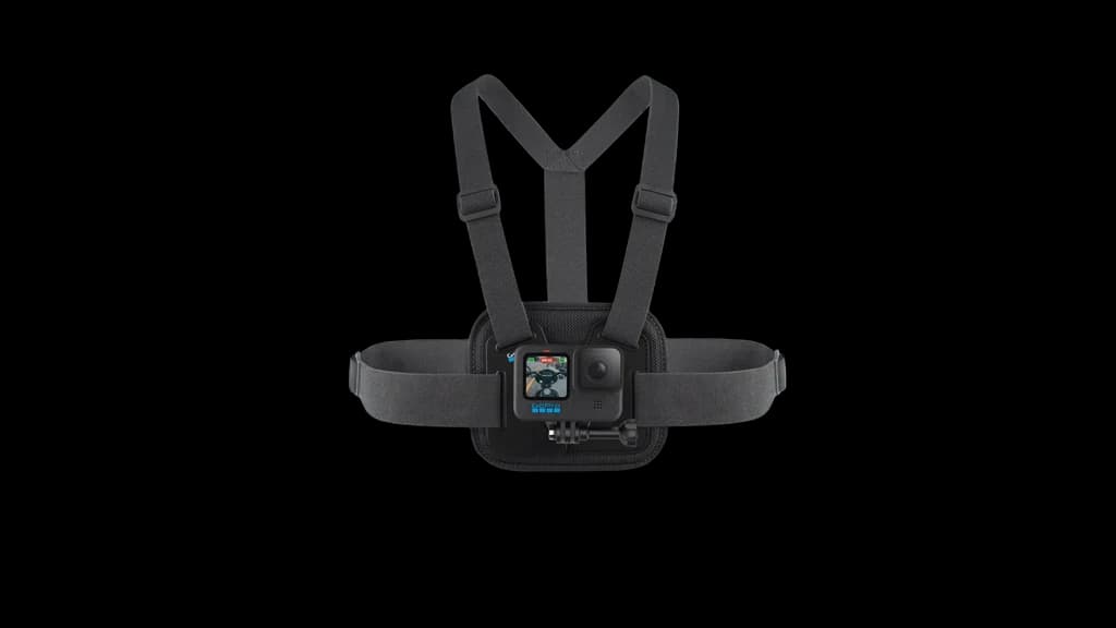 GoPro Chesty Performance Camera Chest Mount - Black | AGCHM-001-VN