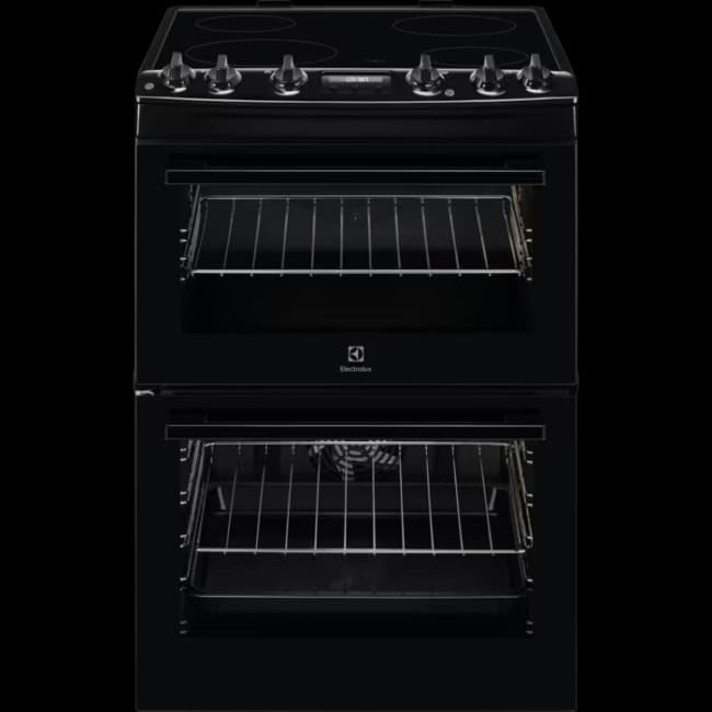 Electrolux 60cm Electric Cooker - Black | LKR655200K