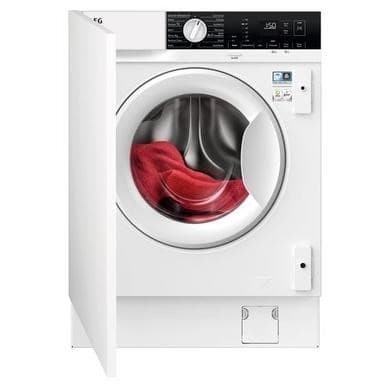 Refurbished AEG 6000 Series AutoSense 8kg Wash 4kg Dry 1600rpm Integrated Washer Dryer - White