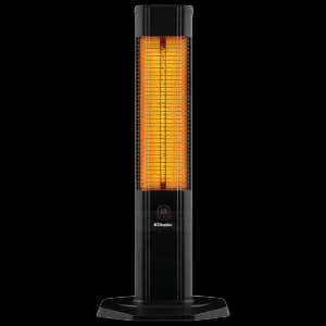 Dimplex 2000W Freestanding Outdoor and Indoor Carbon Heater – Black | DXOTDRFS2