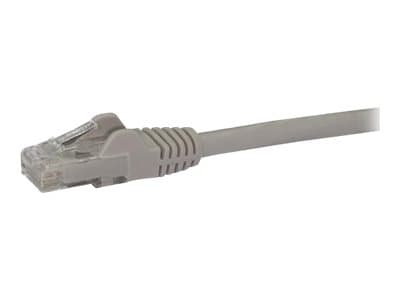 STARTECH.COM - Startech 7.5m CAT6 Ethernet Cable, 10 Gigabit Snagless RJ45 650MHz 100W PoE Patch Cord, CAT 6 10GbE UTP Network Cable w/Strain Relief, Grey, Wiring is UL Certified/TIA - Category 6 - 24AWG (N6PATC750CMGR) - patch cable - 7.5 m - grey