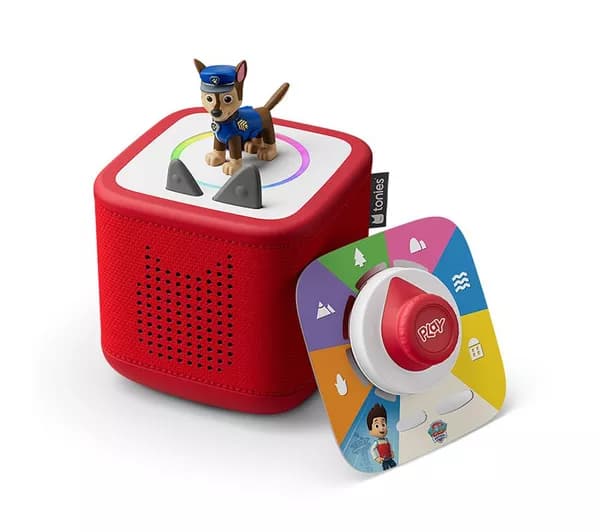 TONIES Toniebox 2 Paw Patrol Chase Play Set - Sunset Red