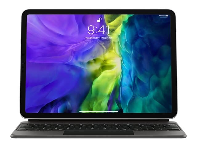 APPLE - Magic Keyboard - Keyboard and folio case - with trackpad - backlit - Apple Smart connector - US - for 10.9-inch iPad Air (4th generation, 5th generation), 11-inch iPad Air (M2, M3), 11-inch iPad Pro (1st generation, 2nd generation, 3rd generation, 4