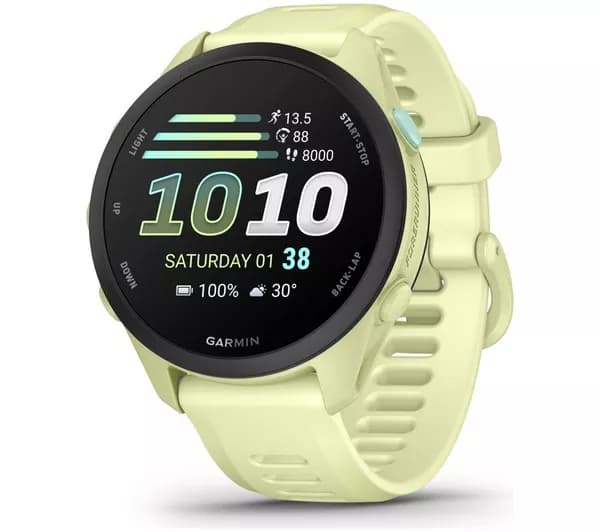 GARMIN Forerunner 70 Sports Watch – Citron, 43 mm