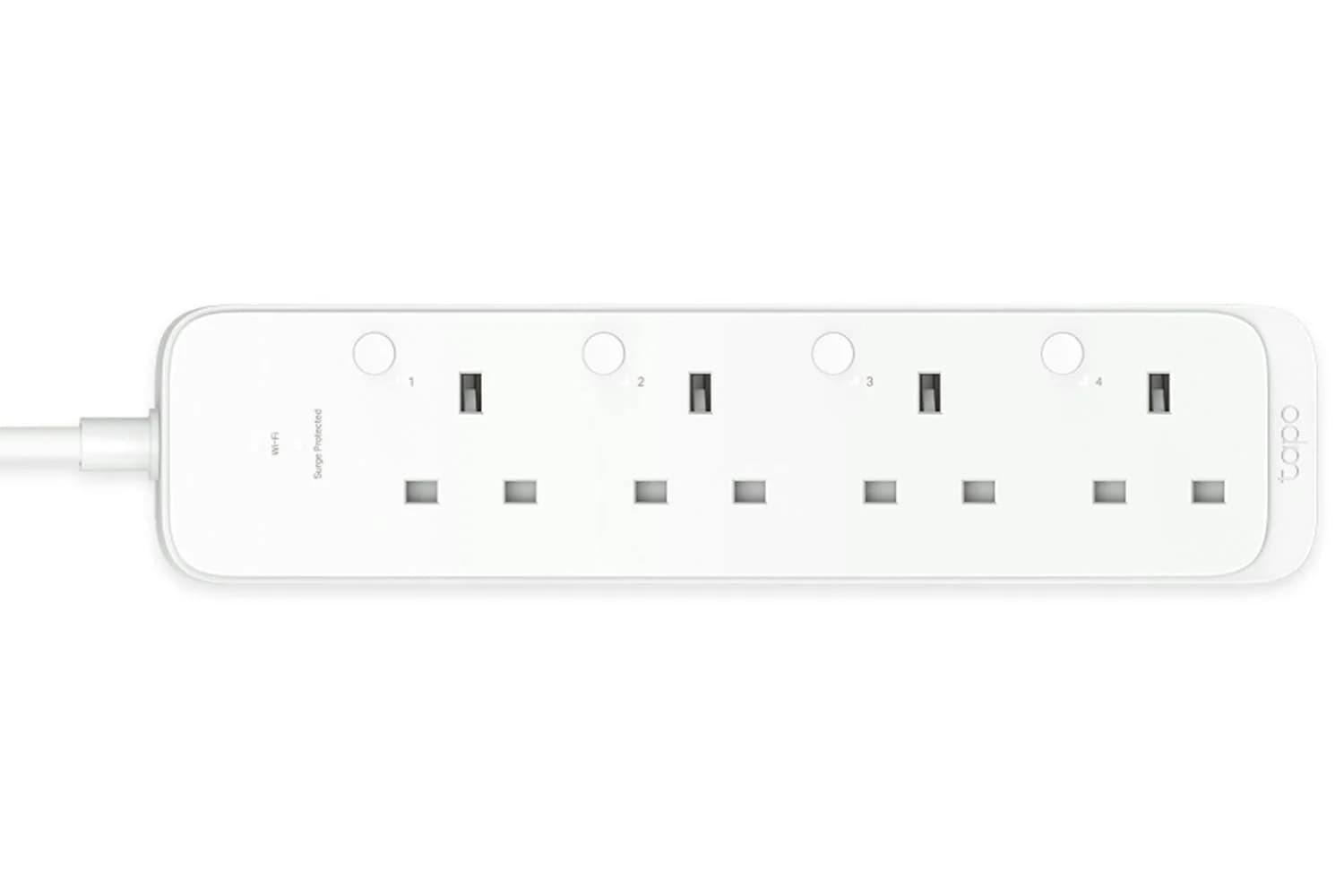 TP-Link Tapo 4 AC Outlet Power Extension | White